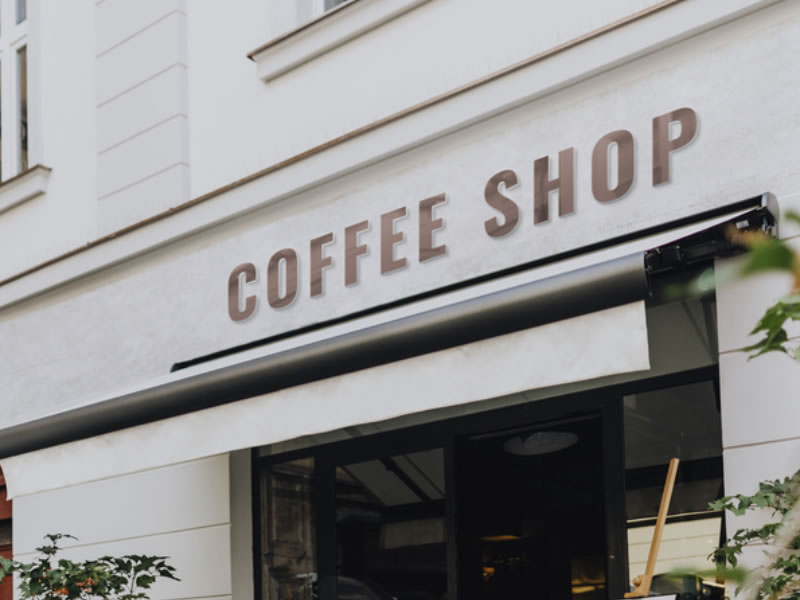 Commercial Business Soft Washing Coffee Shop