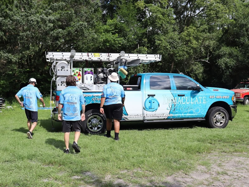 Our Soft washing Chemical Truck