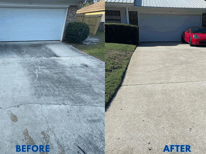 driveway cleaning